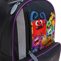 Рюкзак школьный, 37 х 26 х 13 см, эргономичная спинка, Calligrata ОРТ "Монстрики" Рюкзак школьный, 37 х 26 х 13 см, эргономичная спинка, Calligrata ОРТ "Монстрики"
