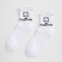 Носки мужские MINAKU &laquo;Game over&raquo;, цвет белый, размер 42-43 (29 см)