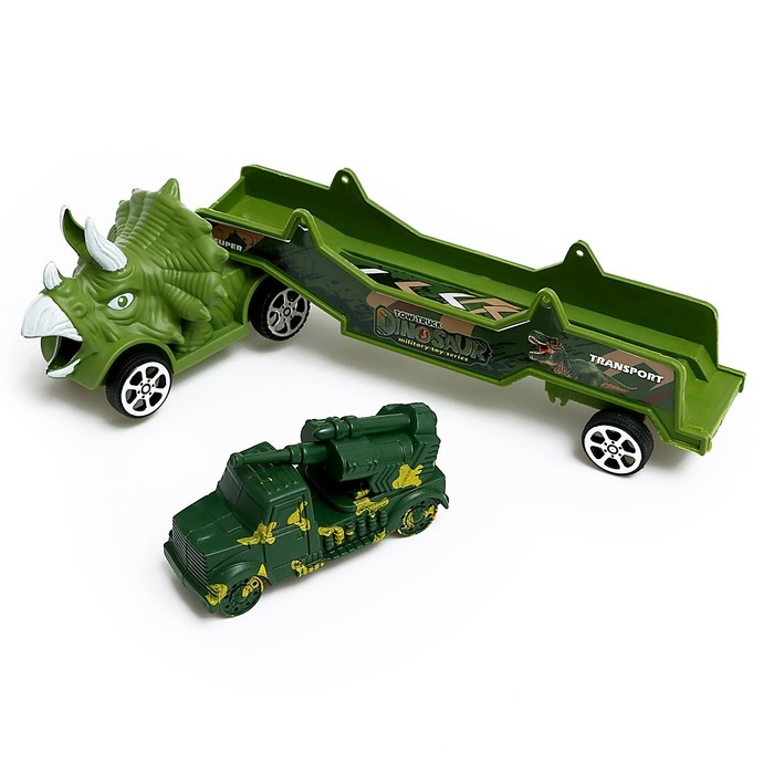 Грузовик инерционный &laquo;DINO автовоз&raquo;, МИКС