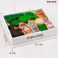 Конструктор «Сказки. Маша и медведь», 17 деталей Конструктор «Сказки. Маша и медведь», 17 деталей