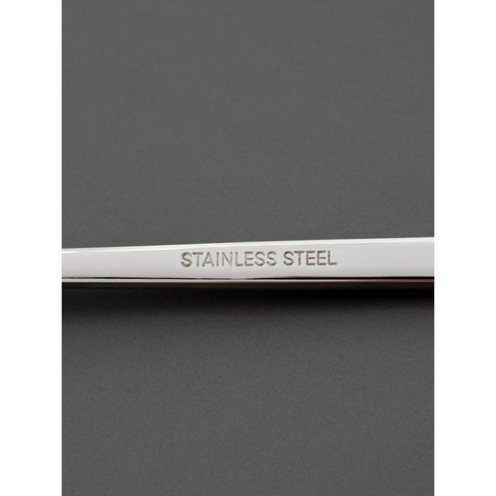 Ложка столовая из нержавеющей стали Magistro Gamburg, длина 20 см, толщина 4 мм, цвет серебряный Ложка столовая из нержавеющей стали Magistro Gamburg, длина 20 см, толщина 4 мм, цвет серебряный