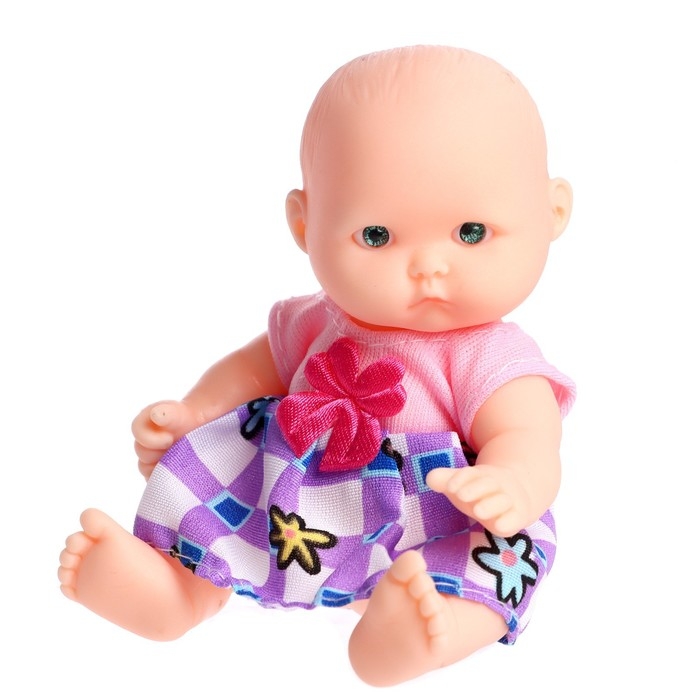Пупс &laquo;Кариночка&raquo; в платье, цвета МИКС