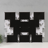 Фоторамка пластик на 11 фото 10х10, 10х15 см "Бабочки" белая 48х63 см Фоторамка пластик на 11 фото 10х10, 10х15 см "Бабочки" белая 48х63 см