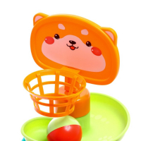 Развивающая пирамидка «Попади в корзину», 6 элементов, МИКС Развивающая пирамидка «Попади в корзину», 6 элементов, МИКС