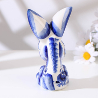 Сувенир &laquo;Осёл&raquo;, большой, 13 см, гжель