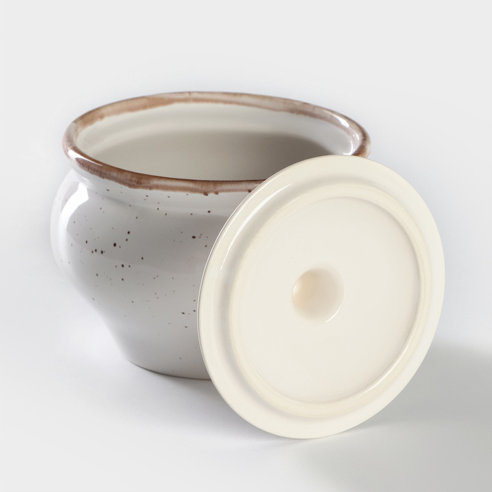 Горшок для запекания Punto bianca, 500 мл