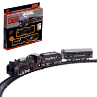 Железная дорога &laquo;Экспресс рейс&raquo;, работает от батареек