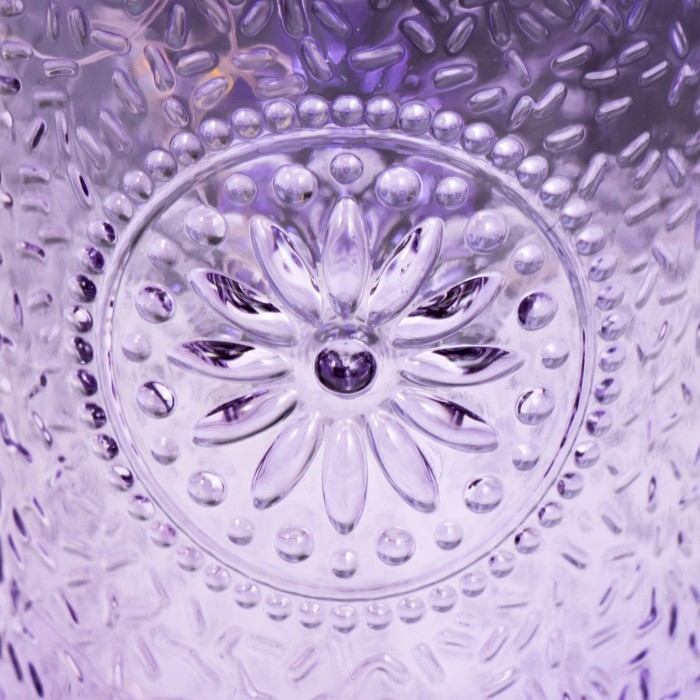 Ночник "Деллос" LED от батареек фиолетовый 7х7х17,5 см RISALUX