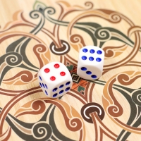 Нарды деревянные большие, настольная игра "Москва", 40 х 40 см, с шашками Нарды деревянные большие, настольная игра "Москва", 40 х 40 см, с шашками