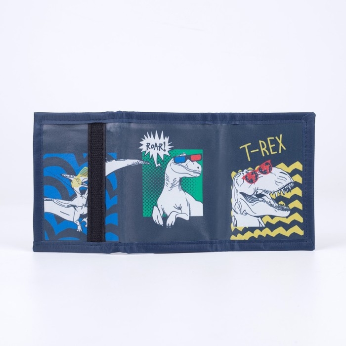 Кошелёк &laquo;Динозавры&raquo; на липучке