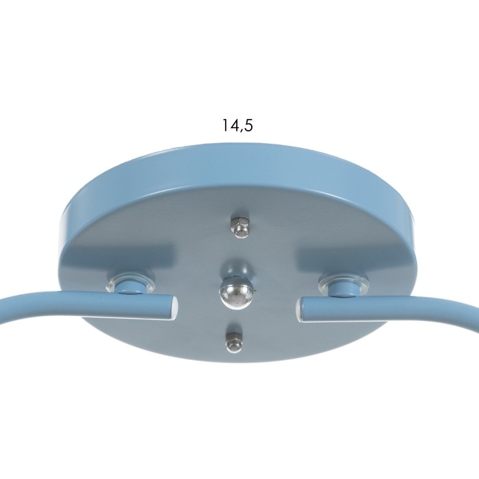 Люстра Люстра "Онлайн" (цил.) 2х15Вт Е27 МОДЕЛЬ:BR 00277 голубой 50х15х15см