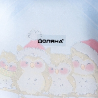 Блюдо сервировочное стеклянное Доляна &laquo;Бант. Совиное тепло&raquo;, 19&times;14 см