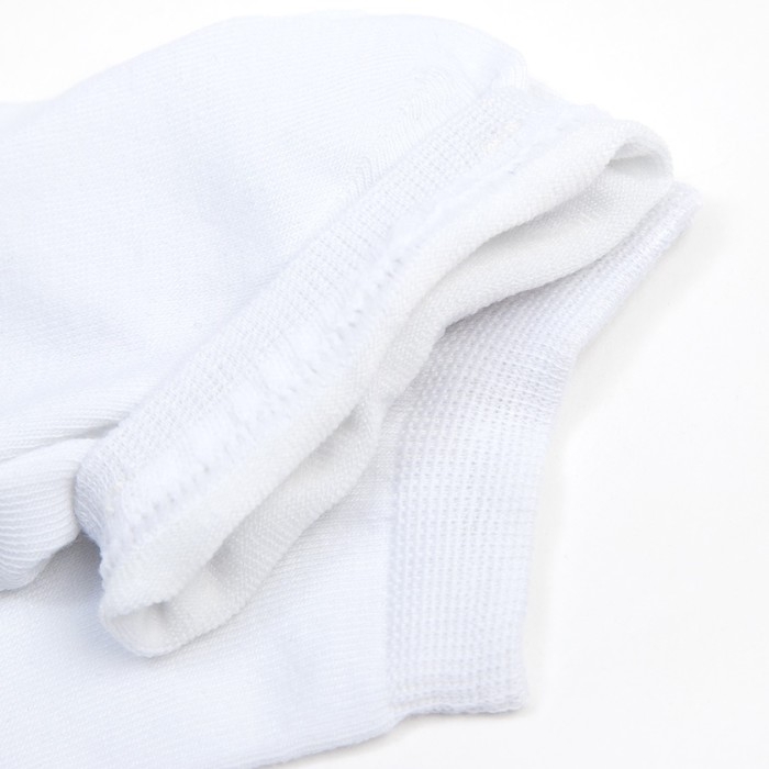 Носки мужские укороченные MINAKU &laquo;Бамбук&raquo;, цвет белый, размер 40-41 (27 см)