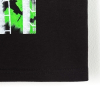 Футболка детская MINAKU Bright, цвет чёрный, рост 134