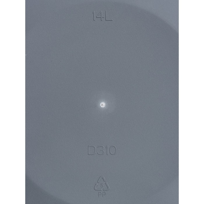 Кашпо для цветов со вставкой Tarragon, 14 л, d=31 см, h=28,8 см, цвет серый Кашпо для цветов со вставкой Tarragon, 14 л, d=31 см, h=28,8 см, цвет серый