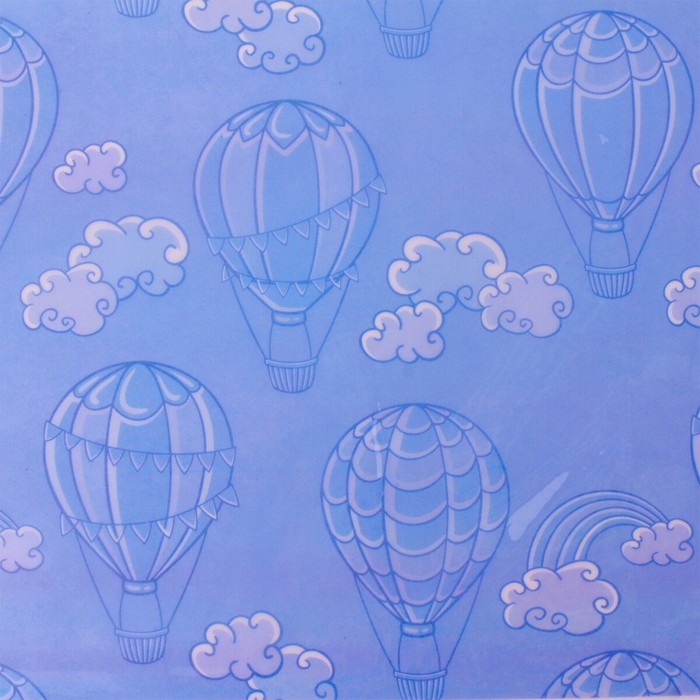 Клеёнка настольная для занятий творчеством, 50 х 70 см, Юнландия "Воздушный шар", ПВХ