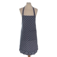 Фартук Этель "Горошек" цв.серый 78 х80 см, 100% п/э