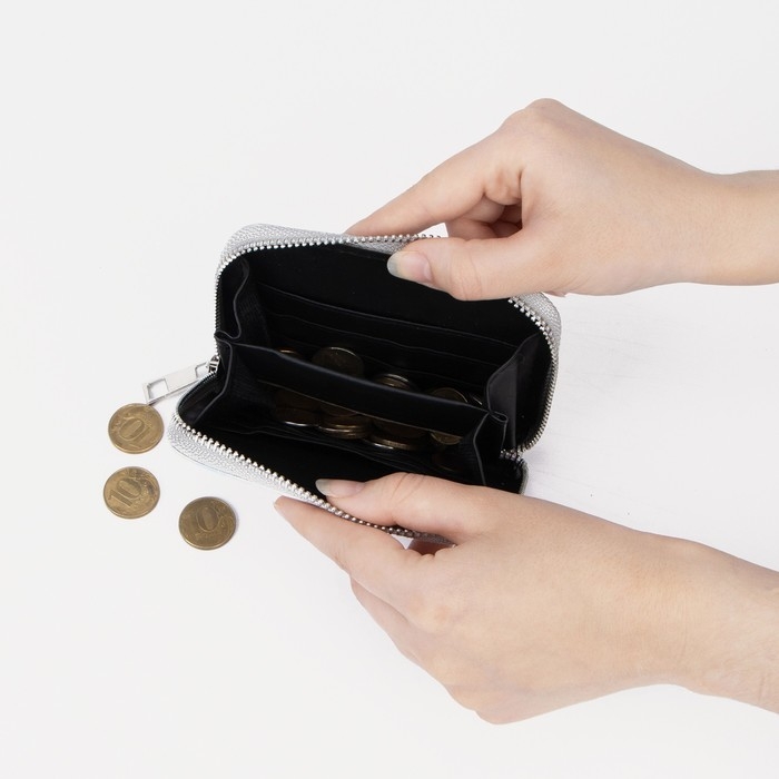 Кошелёк с голографическим эффектом &laquo;Авокадо&raquo;, 12.5х9х2 см