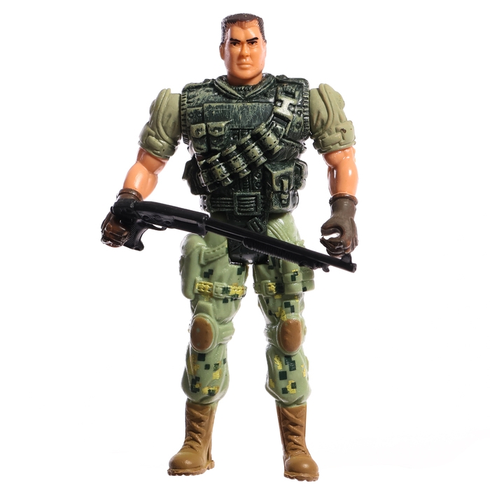 Фигурка солдатика «Штурмовик», цвет МИКС Фигурка солдатика «Штурмовик», цвет МИКС