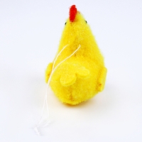 Мягкая игрушка «Курочка» на подвесе, 6 см, цвет МИКС Мягкая игрушка «Курочка» на подвесе, 6 см, цвет МИКС