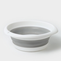 Таз складной &laquo;Флекс&raquo;, 5.5 л, 32.5&times;33&times;4,.5 см, цвет смоки