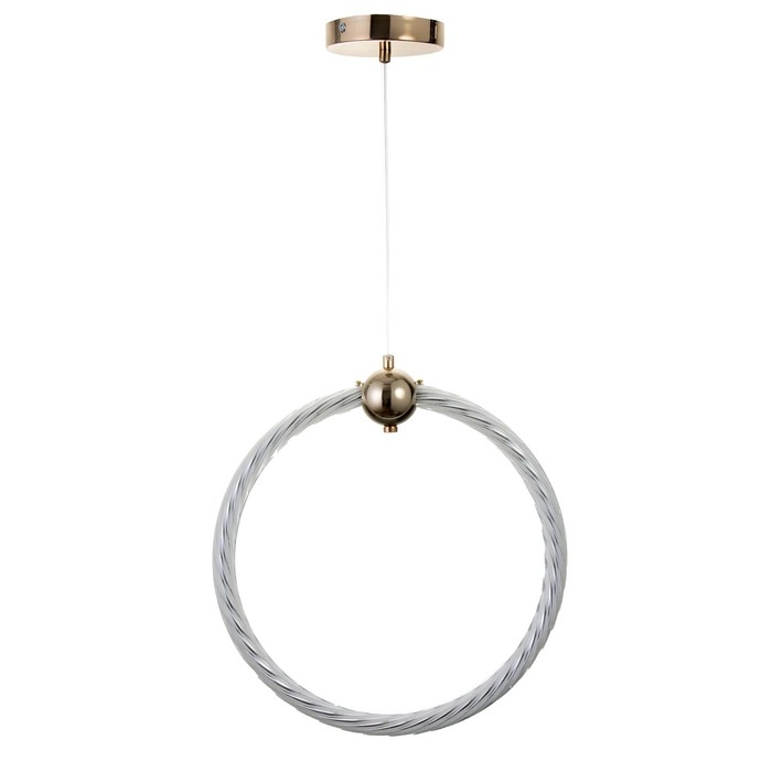 Светильник BayerLux Светильник BayerLux "Круг" LED 32Вт золото 34,5х6х37-120 см