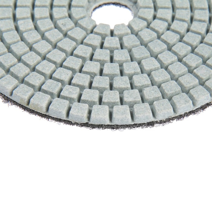 Алмазный гибкий шлифовальный круг ТУНДРА Алмазный гибкий шлифовальный круг ТУНДРА "Черепашка", для мокрой шлифовки, 100 мм, № 200