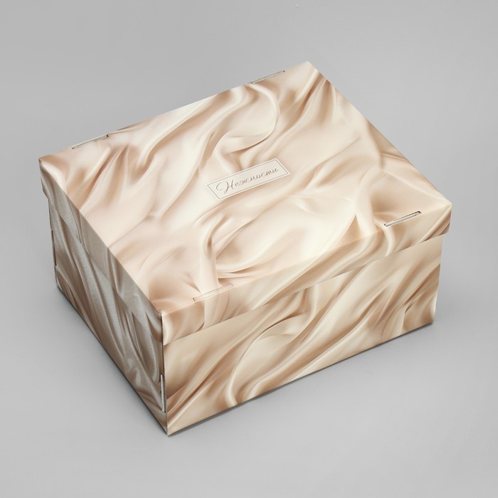 Коробка подарочная складная, упаковка, &laquo;Нежности&raquo;, 31 х 25.5 х 16 см