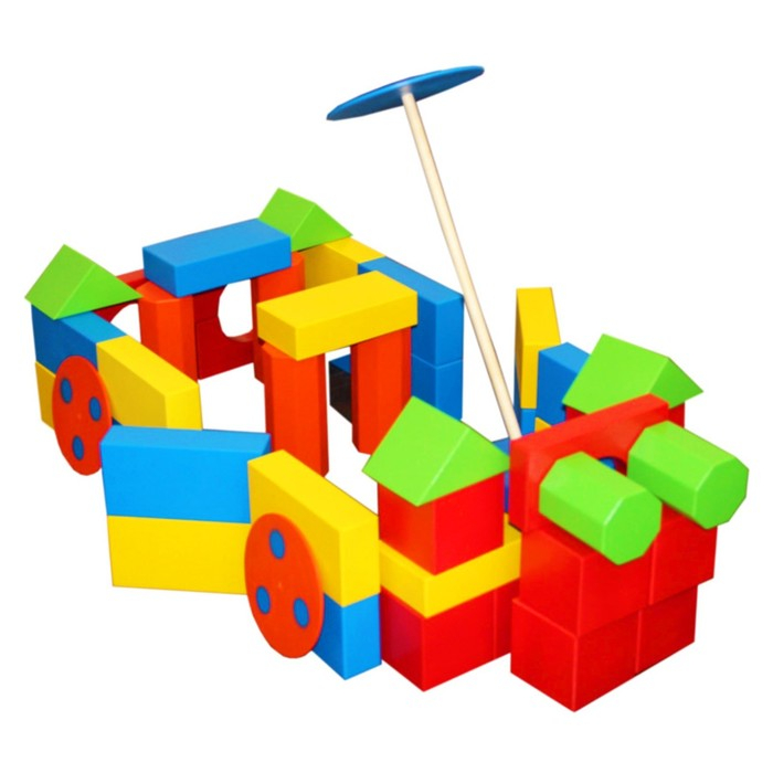 Напольный конструктор &laquo;Поликарпова&raquo; (68 деталей)