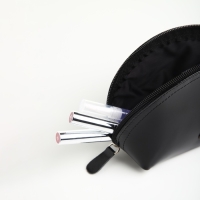 Косметичка на молнии TEXTURA, цвет чёрный Косметичка на молнии TEXTURA, цвет чёрный