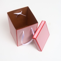 Набор коробок 3 в 1, красный, 17 х 25 см / 14 х 23 см/ 10 х 18 см