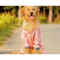 Комбинезон для собак, дюспо, размер L, розовый Комбинезон для собак, дюспо, размер L, розовый