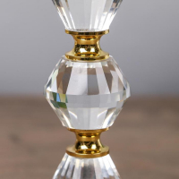 Подсвечник стекло на 1 свечу "Хрустальное небо" 22,2х7,8х7,8 см