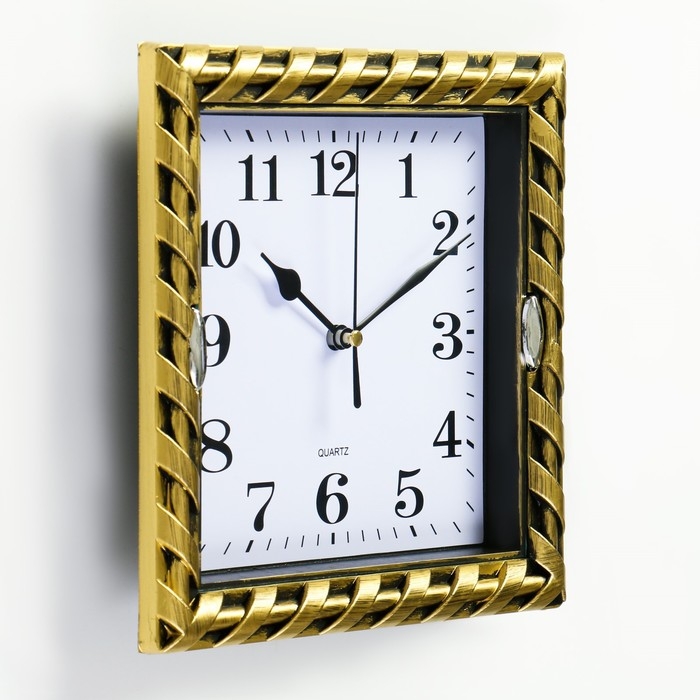 Часы настенные Часы настенные "Жаклин", плавный ход, 20.5 х 20.5 см