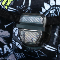 Ранец школьный на замке, 37 х 25 х 14 см, Erich Krause ErgoLine 15L, Dinosaur Park 51592