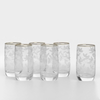 Набор стеклянных стаканов &laquo;Весна&raquo;, 330 мл, 6 шт