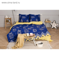 Постельное бельё "Этель" евро Ушастые совы (вид 3) 200 х 217 см, 220 х 240 см, 70 х 70 - 2 шт Постельное бельё "Этель" евро Ушастые совы (вид 3) 200 х 217 см, 220 х 240 см, 70 х 70 - 2 шт