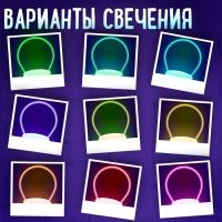 Набор для творчества &laquo;Новогодний ночник&raquo;, 5 трафаретов, с маркером