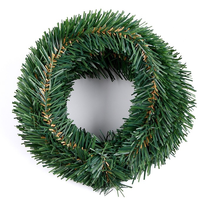 Новый год! Проволока для поделок и декора &laquo;Хвоя&raquo; длина &mdash; 5 м, диаметр &mdash; 5 см, цвет зелёный с коричневым
