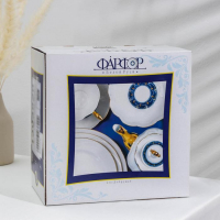 Сервиз чайный фарфоровый «Букет цветов», 15 предметов Сервиз чайный фарфоровый «Букет цветов», 15 предметов