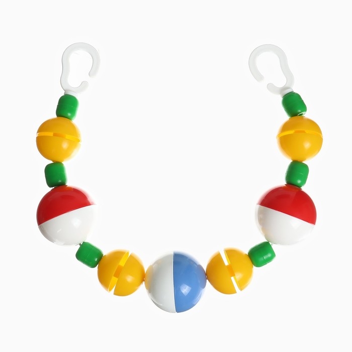 Растяжка на коляску/кроватку &laquo;Бусы&raquo;, Аэлита