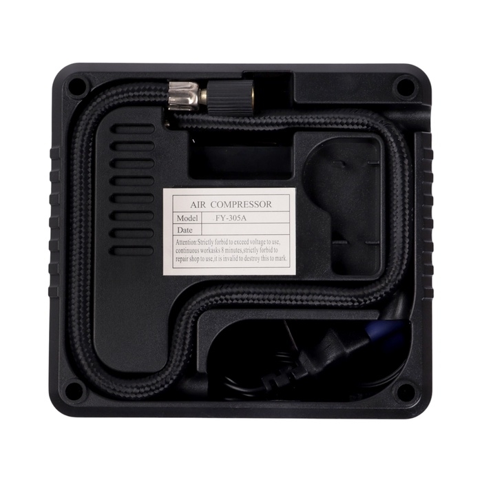 Пуско-зарядное устройство 5400 мАч, 3 LED, 2USB, DC 12V, компрессор Пуско-зарядное устройство 5400 мАч, 3 LED, 2USB, DC 12V, компрессор