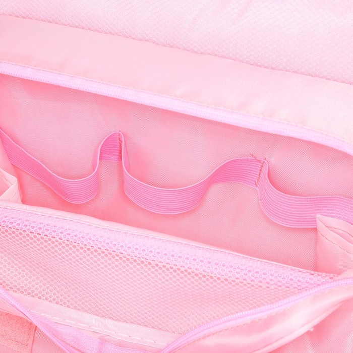 Косметичка-несессер на липучках, с крючком, цвет розовый Косметичка-несессер на липучках, с крючком, цвет розовый