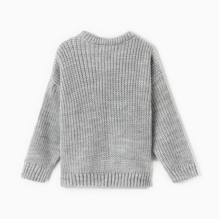 Джемпер детский KAFTAN, р.32 (110-116 см) светло-серый Джемпер детский KAFTAN, р.32 (110-116 см) светло-серый