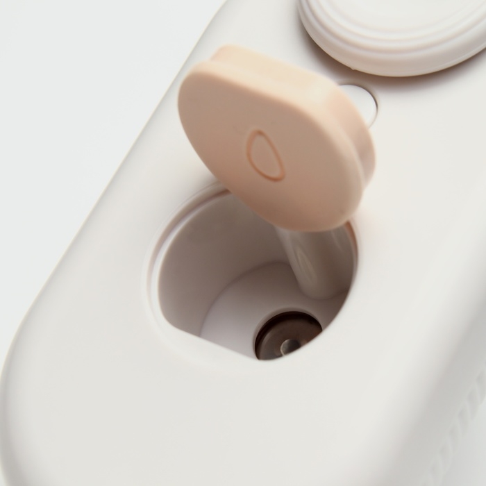 Паровая щетка-расческа для животных, с USB-зарядкой и выдвижной ручкой, белая Паровая щетка-расческа для животных, с USB-зарядкой и выдвижной ручкой, белая