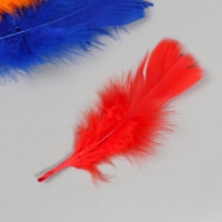 Перо декоративное гусиное "Веер" набор 30 шт h=10-15 см Перо декоративное гусиное "Веер" набор 30 шт h=10-15 см