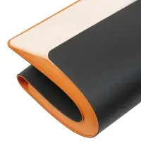 Ежедневник Flexpen Black, недатированный, черный со светло-оранжевым Ежедневник Flexpen Black, недатированный, черный со светло-оранжевым