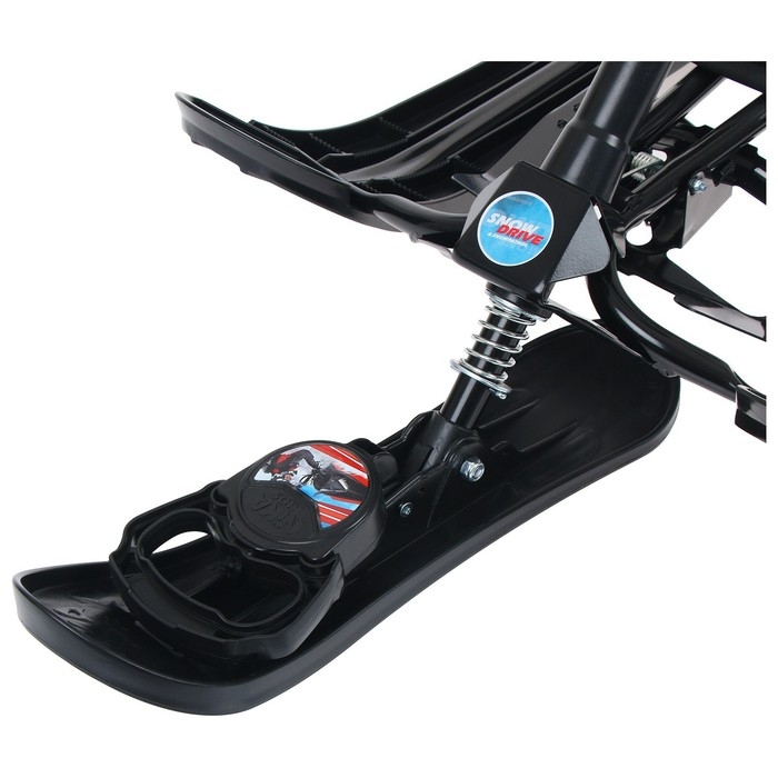 Снегокат &laquo;Ника-кросс Гонки&raquo;, СНК, цвет чёрный