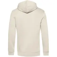 Толстовка с капюшоном унисекс BNC Inspire (Organic), молочно-белая, размер 3XL