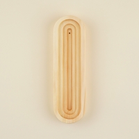 Подставка из цельного массива кедра Sima-Land Home, натуральный цвет, 24,5×7×2,5 см Подставка из цельного массива кедра Sima-Land Home, натуральный цвет, 24,5×7×2,5 см